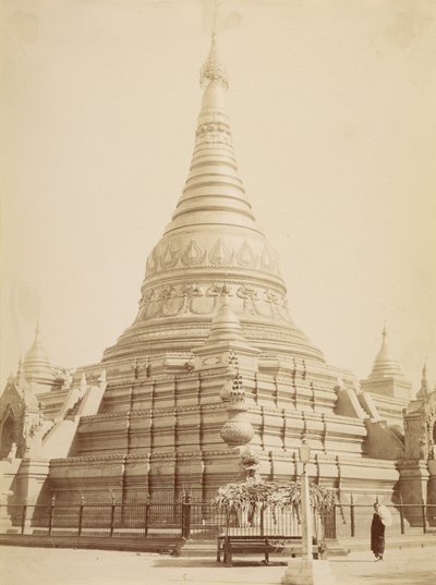 Pagoda Eindawya - Mandalaj autorstwa Felice Beato