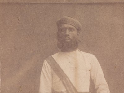 Golab Khan, Dżemadar autorstwa Felice Beato