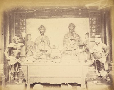 Siedziba główna, 1. Dywizja, Pehtang, Chiny, 1 sierpnia 1860 r. autorstwa Felice Beato