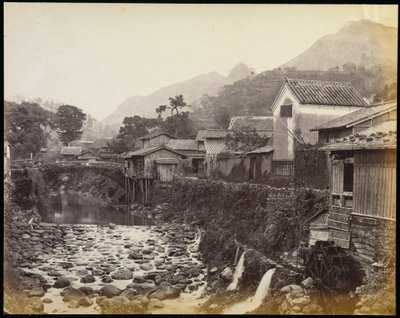 Nagasaki z rdzennych miast Creek autorstwa Felice Beato