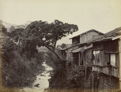 Rodzime miasto Nagasaki autorstwa Felice Beato
