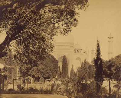 Taj Mahal autorstwa Felice Beato