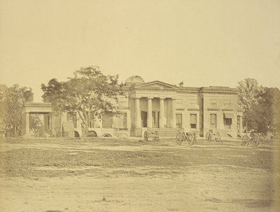 Tara Kothee (Gwiezdny Dom). Obserwatorium Królewskie. autorstwa Felice Beato