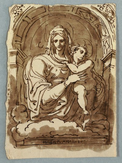 Madonna i dziecko autorstwa Felice Giani