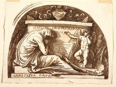 Pomnik nagrobny Leonidy Spada autorstwa Felice Giani