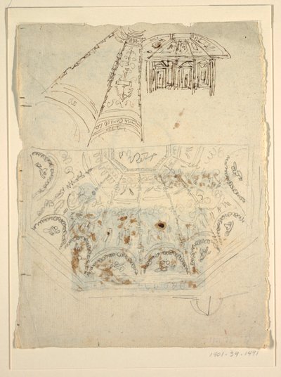 Gabinet do pokoju Apollo, Palazzo Milzetti, Faenza autorstwa Felice Giani