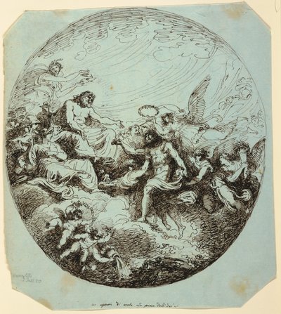 Apoteoza Herkulesa, Palazzo Gessi, Faenza autorstwa Felice Giani