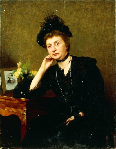 Portret pani Pia Cottini autorstwa Felice Zennaro
