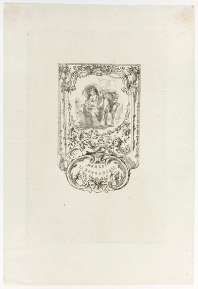 Frontyspis do Margot la Ravaudeuse autorstwa Félicien Rops