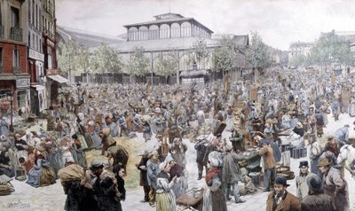 Caveau des Halles autorstwa Felicien baron de Myrbach Rheinfeld