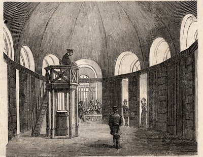 Paryż – Więzienie Petite Roquette (więzienie dla kobiet i młodzieży) – autorstwa Felix (after) Thorigny