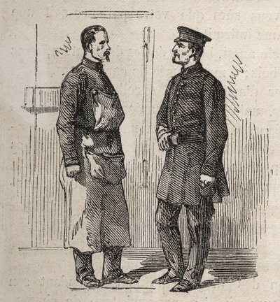 Paryż – Więzienie Petite Roquette (więzienie dla kobiet i młodzieży) – autorstwa Felix (after) Thorigny