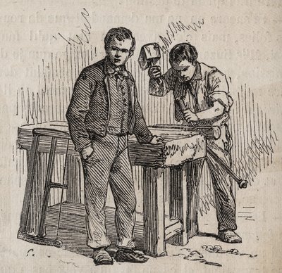 Paryż – Więzienie Petite Roquette (więzienie dla kobiet i młodzieży) – autorstwa Felix (after) Thorigny