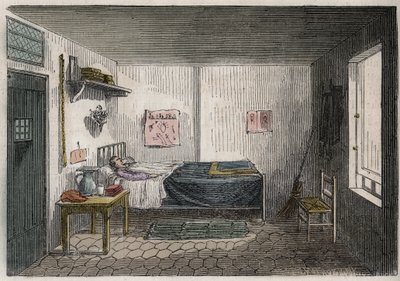 Paryż – Więzienie Petite Roquette (więzienie dla kobiet i młodzieży) – autorstwa Felix (after) Thorigny