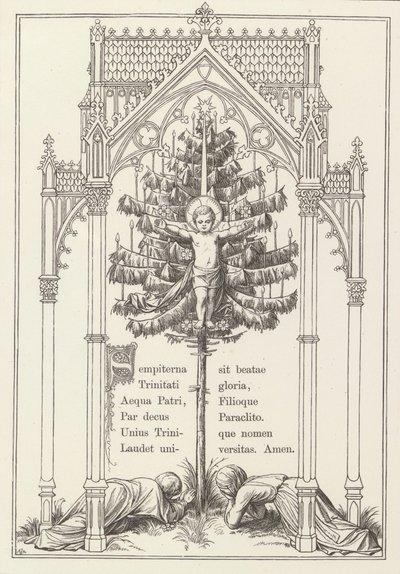 świąteczny sen Korowód, 1867. autorstwa Felix A. Joerdens