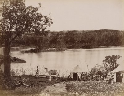Jordan autorstwa Félix Bonfils