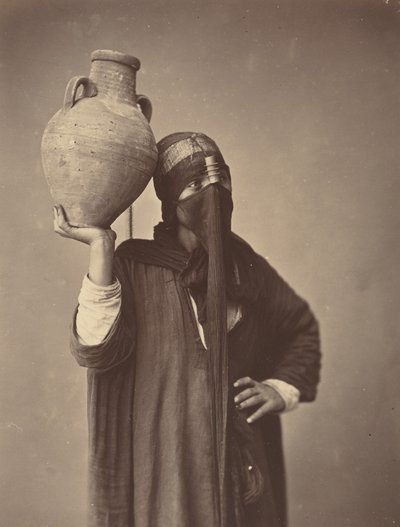 Przewoźnik wodny w Kairze, ok. 1870 r. (zdjęcie) autorstwa Félix Bonfils