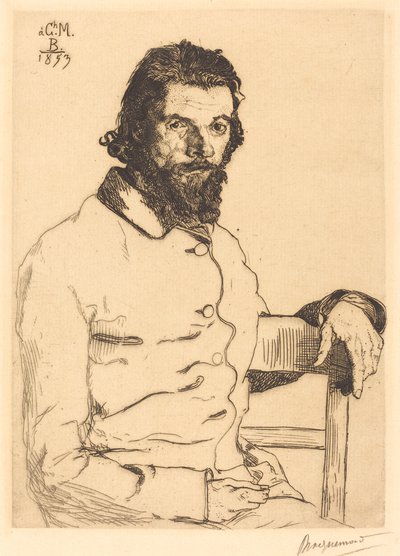Karola Meryona autorstwa Felix Bracquemond