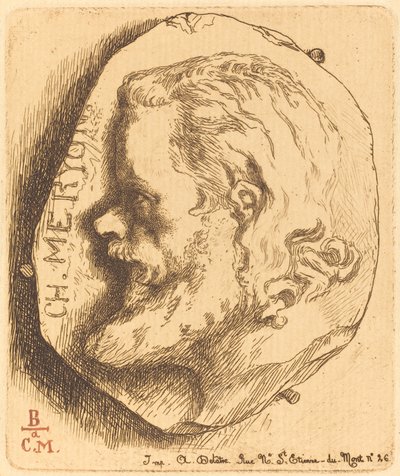 Karola Meryona autorstwa Felix Bracquemond