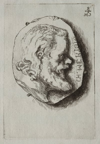 Charles Meryon autorstwa Felix Bracquemond