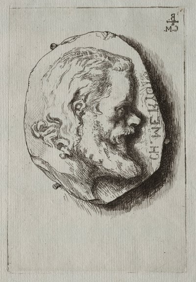 Karol Meryon, 1854. autorstwa Felix Bracquemond