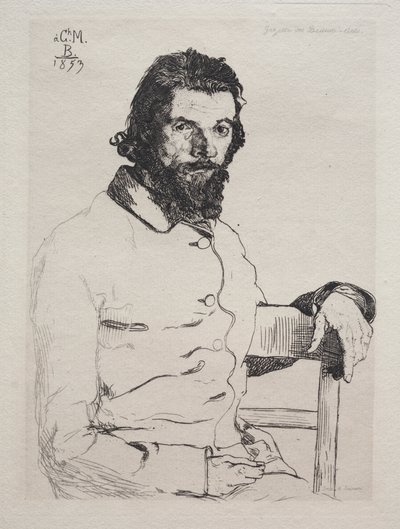 Karol Mérion autorstwa Felix Bracquemond