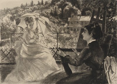 Taras autorstwa Felix Bracquemond