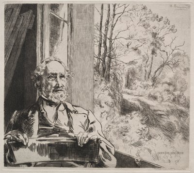 Meyer-Heine autorstwa Felix Bracquemond