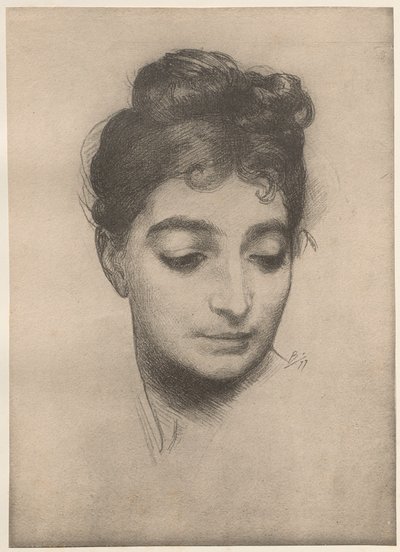 Portret, 1899. autorstwa Felix Bracquemond