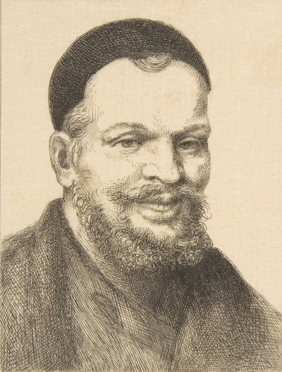 Portret Rabelaisa, 1868. autorstwa Felix Bracquemond