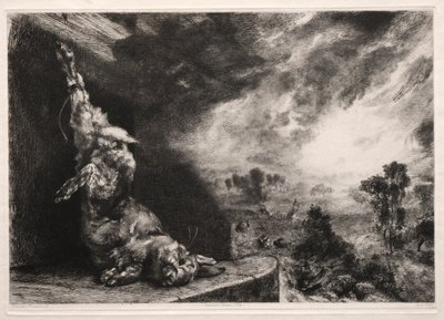 Wielki Królik, 1891, wydrukowany 1894. autorstwa Felix Bracquemond