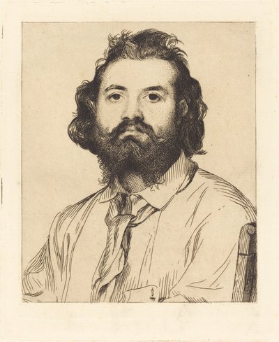 Zacharie Astruc autorstwa Felix Bracquemond