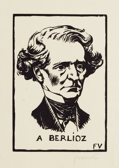 Berlioz, 1891 autorstwa Felix Edouard Vallotton