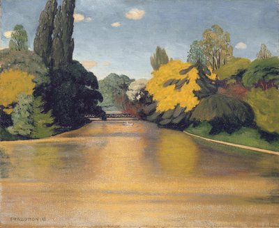 Lasek Buloński, Las św. Jakuba, 1918 r. autorstwa Felix Edouard Vallotton