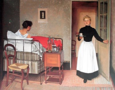 Félix Edouard Vallotton (1865 – 1925) malarz szwajcarski, 1892 pacjent autorstwa Felix Edouard Vallotton