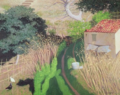 Dom i trzciny, ok. 1921-24 autorstwa Felix Edouard Vallotton