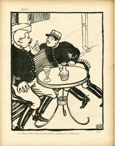 Ilustracja Felix dit Vallotton autorstwa Felix Edouard Vallotton