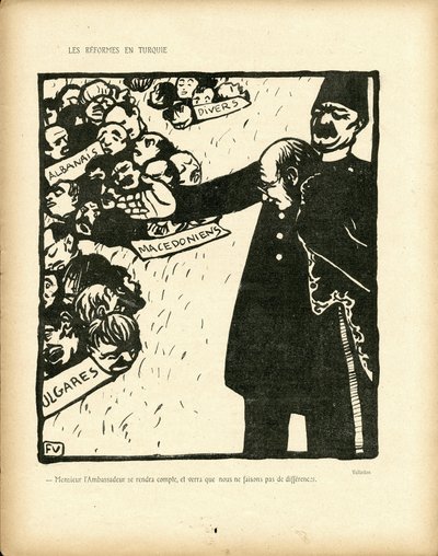 Ilustracja Felix dit Vallotton autorstwa Felix Edouard Vallotton