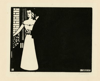 Intymność V: Pieniądze Intymność V: Pieniądze, 1898. autorstwa Felix Edouard Vallotton
