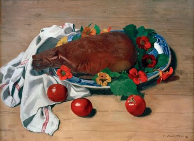 Szynka i pomidory autorstwa Felix Edouard Vallotton