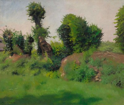 Żywopłot, Honfleur, 1909. autorstwa Felix Edouard Vallotton