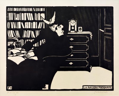 Przekonujący powód autorstwa Felix Edouard Vallotton
