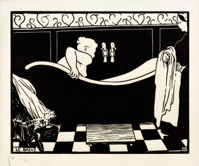 Łazienka autorstwa Felix Edouard Vallotton