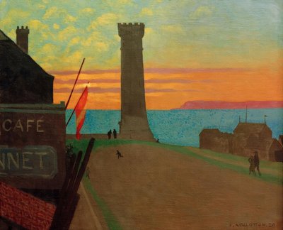 Stara latarnia morska w Honfleur autorstwa Felix Edouard Vallotton