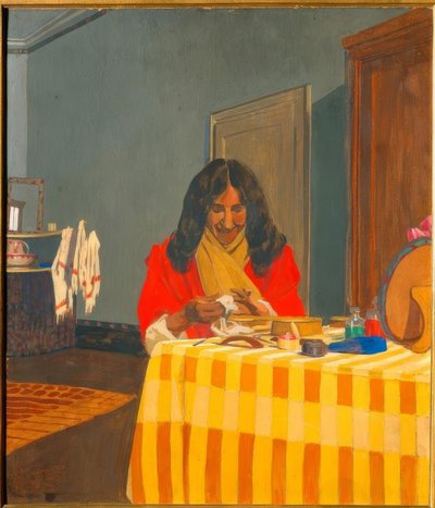 Pani Félix Vallotton autorstwa Felix Edouard Vallotton