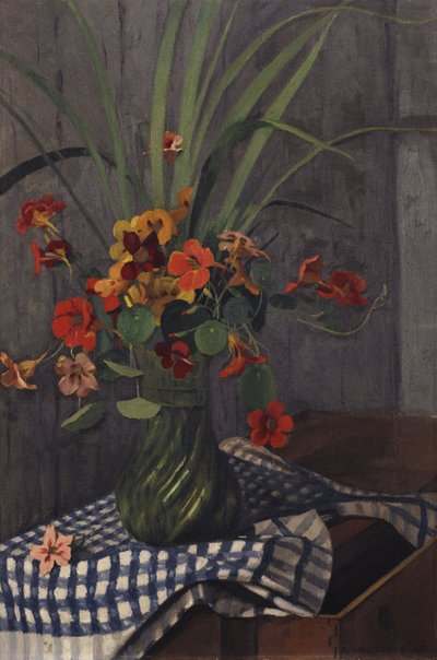 Nasturcje, 1920 autorstwa Felix Edouard Vallotton