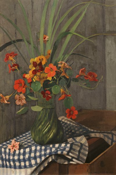 Nasturcje; Kapucyny autorstwa Felix Edouard Vallotton