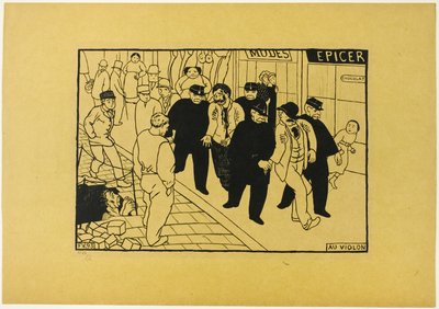 Do dzbanka autorstwa Felix Edouard Vallotton