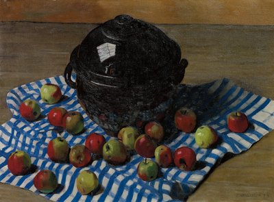 Czarna Soupiere, 1923 autorstwa Felix Edouard Vallotton