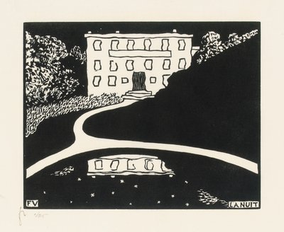 Noc autorstwa Felix Edouard Vallotton